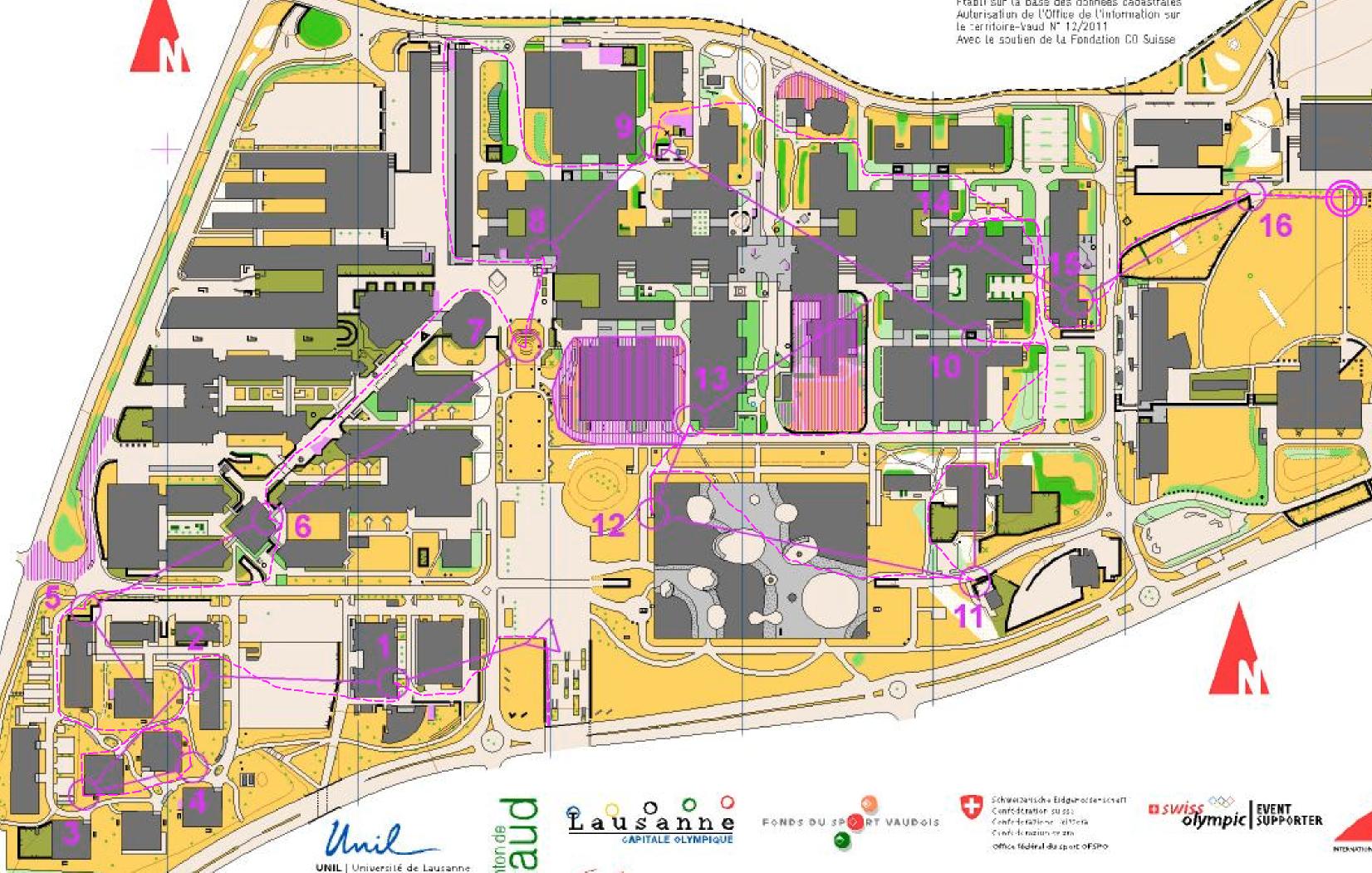 WOC Sprint Q (14/07/2012)