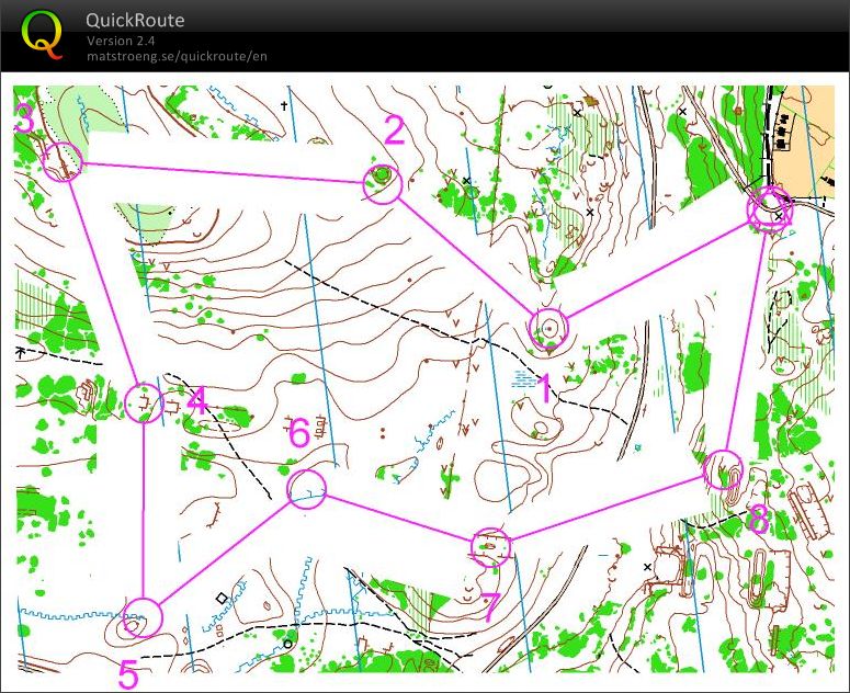 Night compass training (21/02/2013)