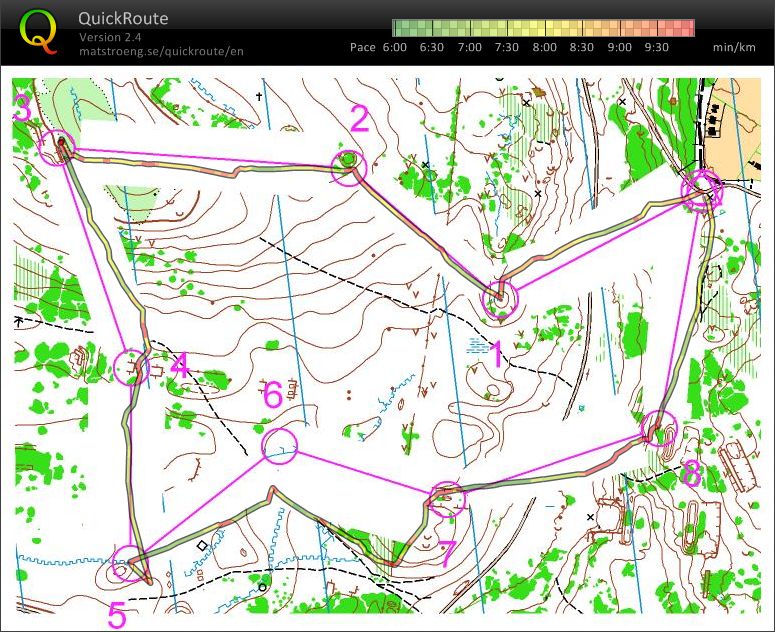 Night compass training (21/02/2013)