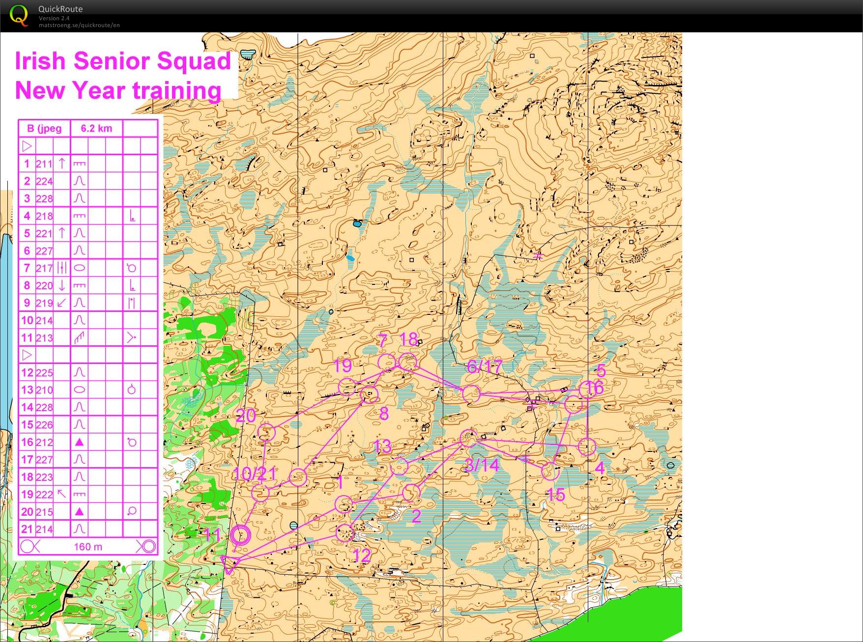 Crohane Mountain Relay training (03/01/2015)