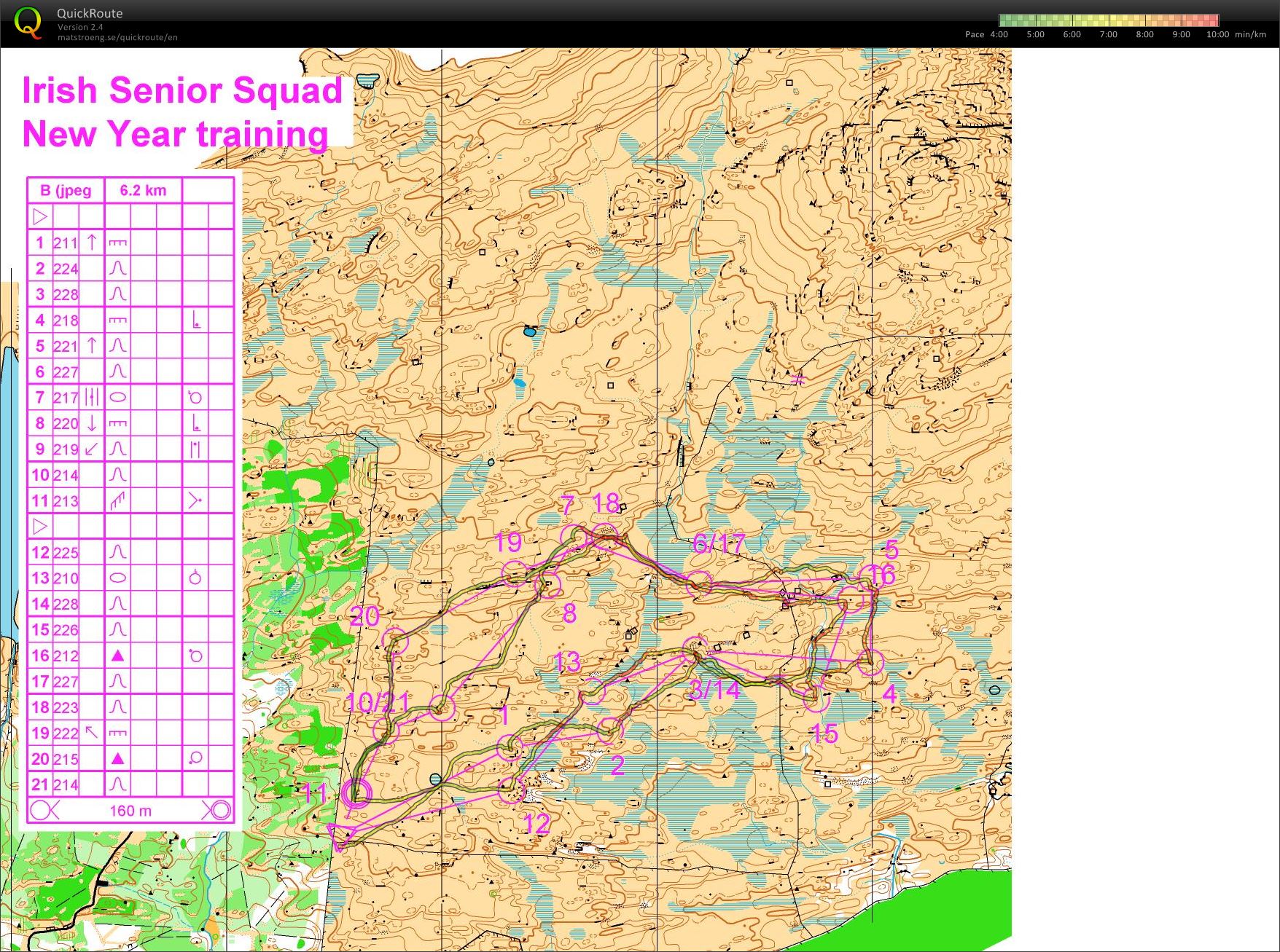 Crohane Mountain Relay training (03/01/2015)