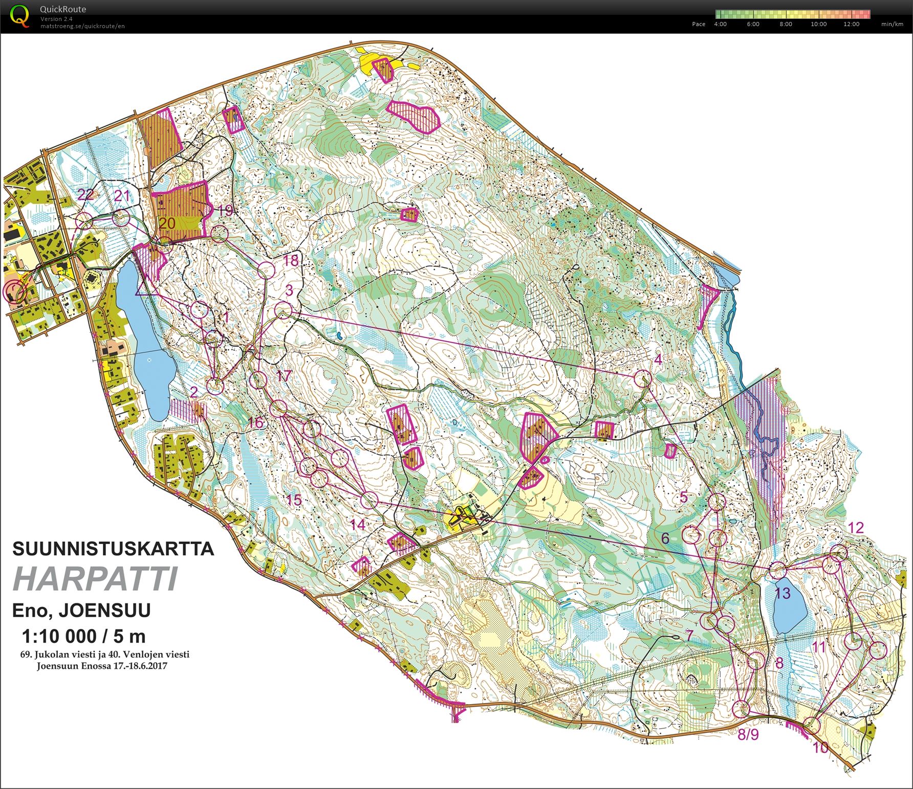 Jukola 2017 leg 6 (18/06/2017)