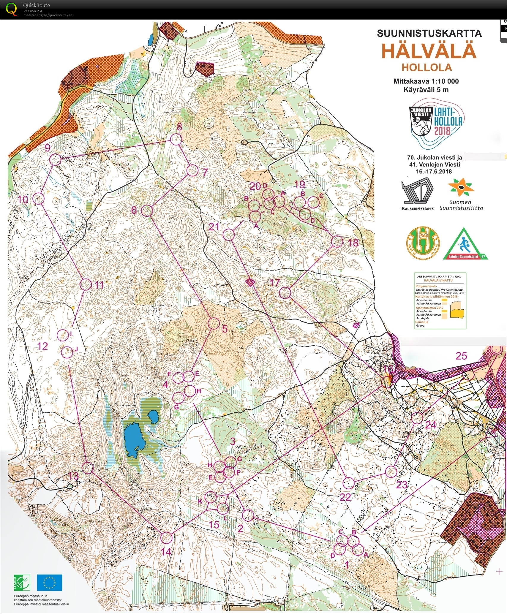 Jukola 2018 (17/06/2018)